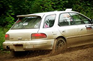 Aidan Hicks / John Hicks Subaru Impreza Wagon on SS5, Steamboat II.