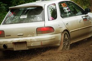 Aidan Hicks / John Hicks Subaru Impreza Wagon on SS5, Steamboat II.