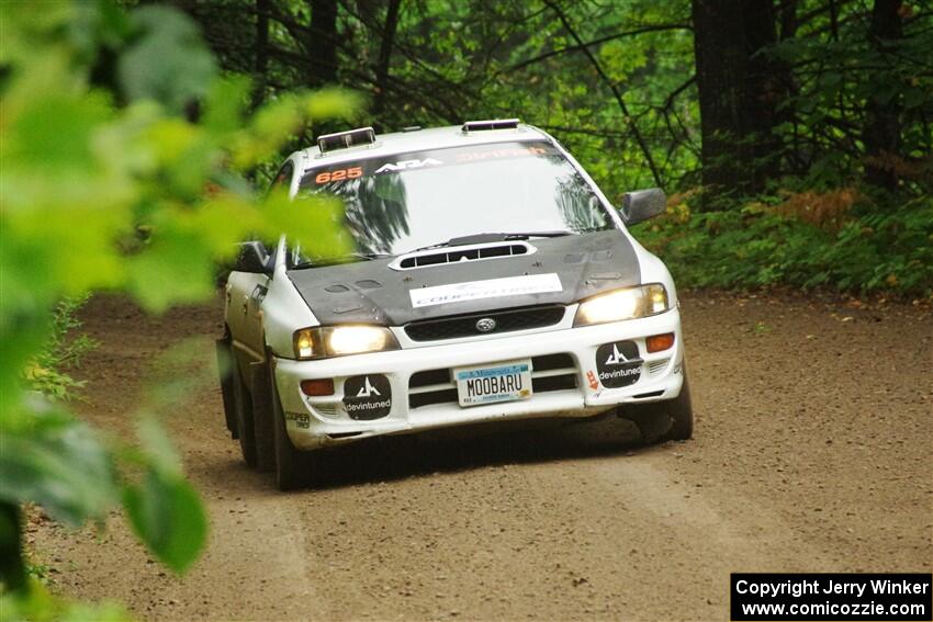 Aidan Hicks / John Hicks Subaru Impreza Wagon on SS5, Steamboat II.