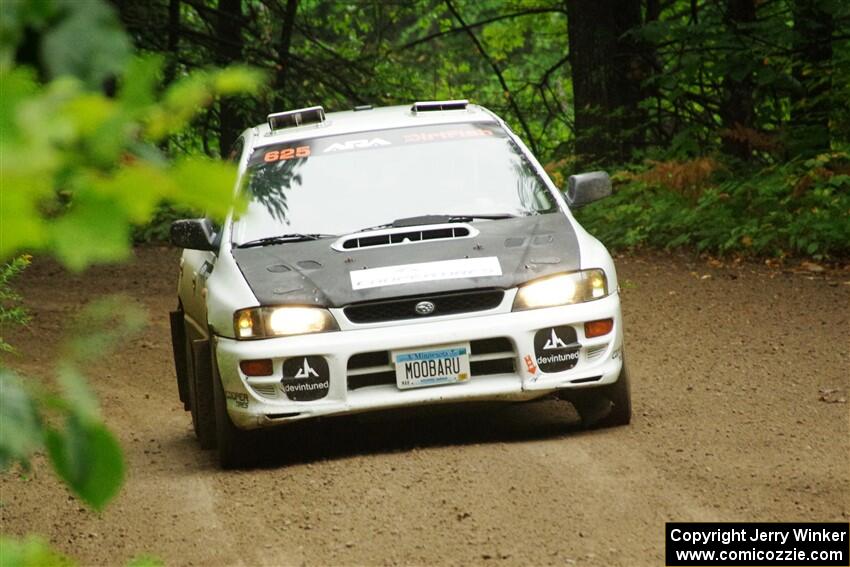 Aidan Hicks / John Hicks Subaru Impreza Wagon on SS5, Steamboat II.