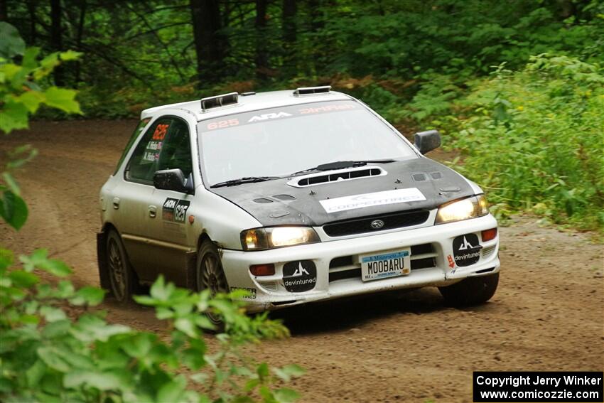 Aidan Hicks / John Hicks Subaru Impreza Wagon on SS5, Steamboat II.