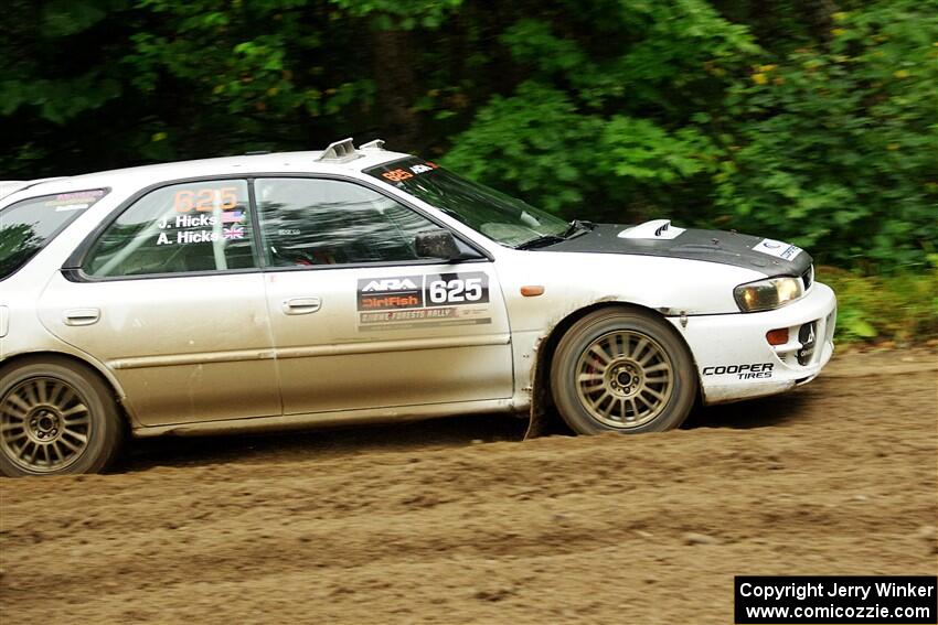 Aidan Hicks / John Hicks Subaru Impreza Wagon on SS5, Steamboat II.