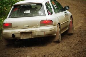 Aidan Hicks / John Hicks Subaru Impreza Wagon on SS5, Steamboat II.