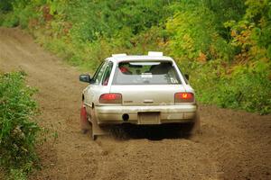 Aidan Hicks / John Hicks Subaru Impreza Wagon on SS5, Steamboat II.