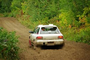 Aidan Hicks / John Hicks Subaru Impreza Wagon on SS5, Steamboat II.