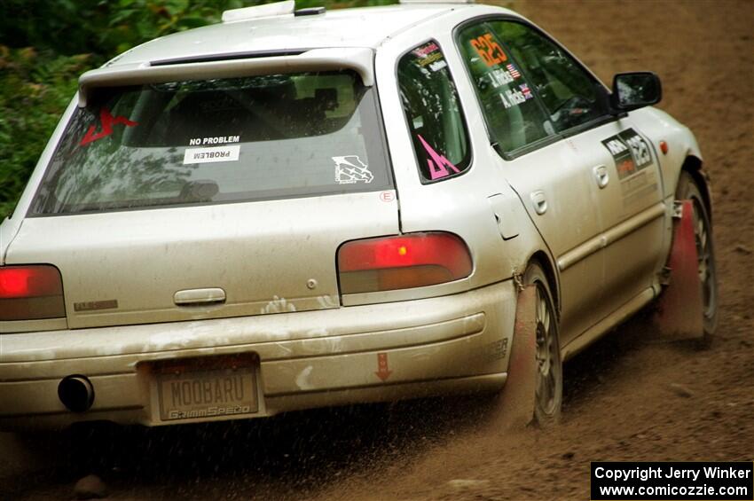 Aidan Hicks / John Hicks Subaru Impreza Wagon on SS5, Steamboat II.