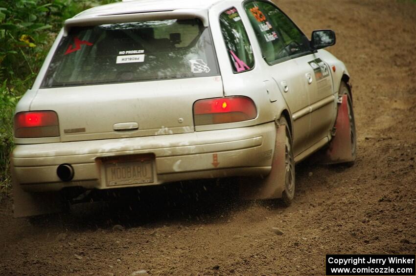 Aidan Hicks / John Hicks Subaru Impreza Wagon on SS5, Steamboat II.