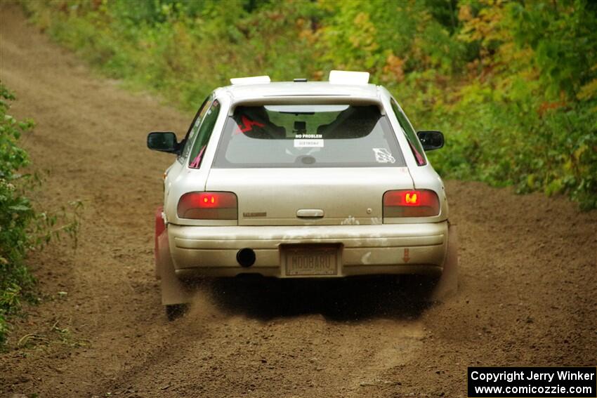 Aidan Hicks / John Hicks Subaru Impreza Wagon on SS5, Steamboat II.