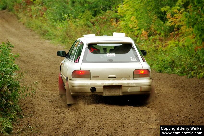 Aidan Hicks / John Hicks Subaru Impreza Wagon on SS5, Steamboat II.