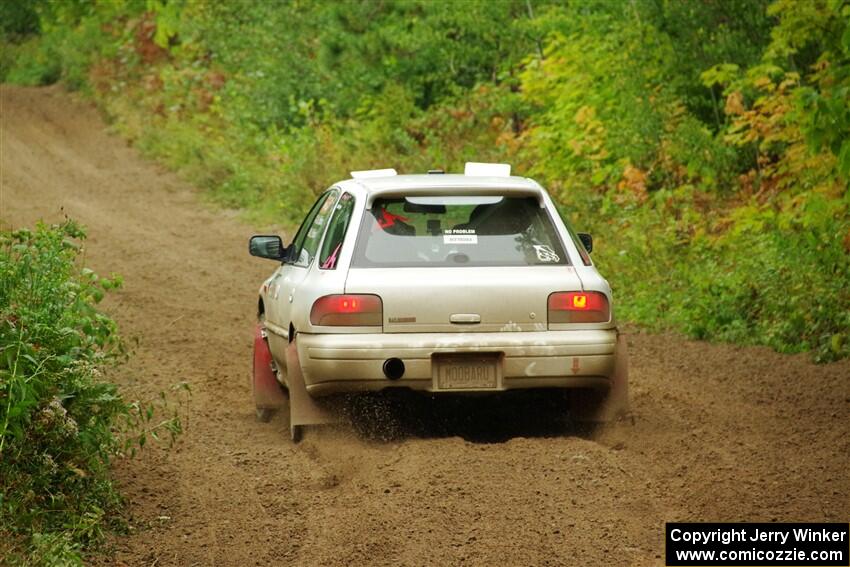 Aidan Hicks / John Hicks Subaru Impreza Wagon on SS5, Steamboat II.