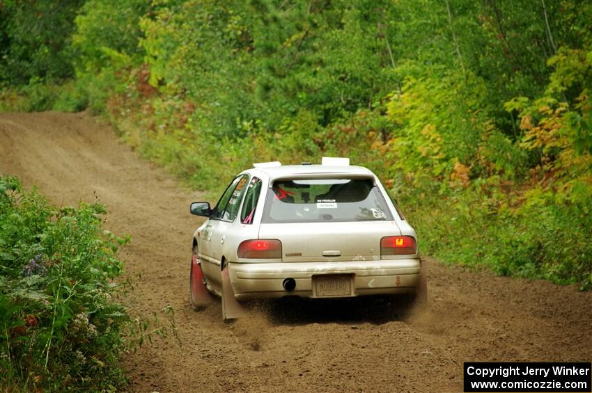 Aidan Hicks / John Hicks Subaru Impreza Wagon on SS5, Steamboat II.