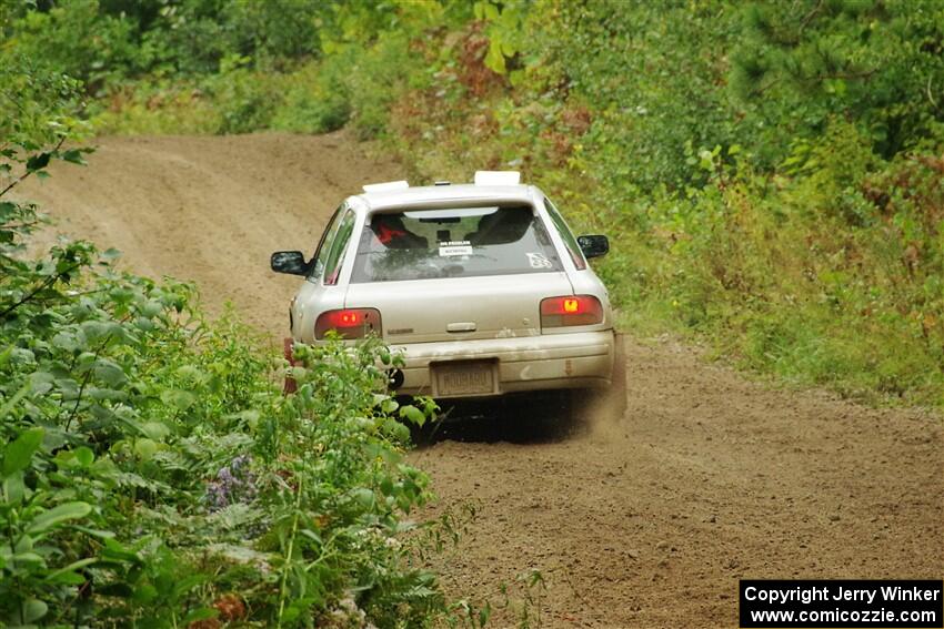 Aidan Hicks / John Hicks Subaru Impreza Wagon on SS5, Steamboat II.