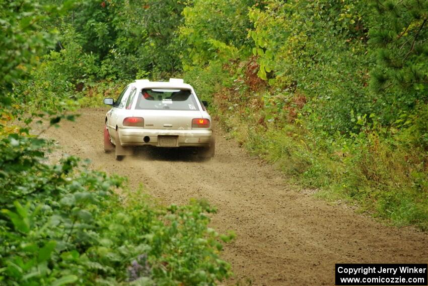 Aidan Hicks / John Hicks Subaru Impreza Wagon on SS5, Steamboat II.