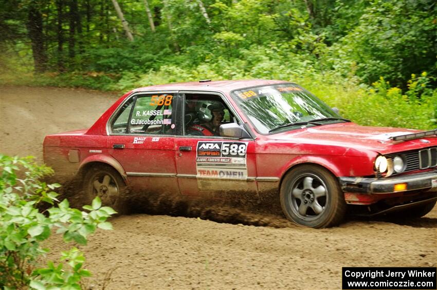 Gabe Jacobsohn / R.J. Kassel BMW 325e on SS5, Steamboat II.