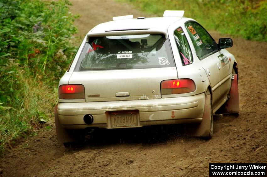 Aidan Hicks / John Hicks Subaru Impreza Wagon on SS5, Steamboat II.