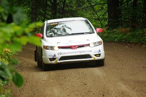 Sebastian Salgado / Christian Hidalgo Honda Civic on SS5, Steamboat II.