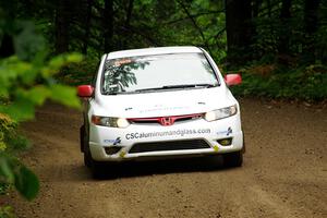 Sebastian Salgado / Christian Hidalgo Honda Civic on SS5, Steamboat II.