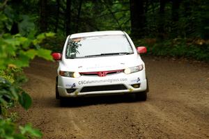 Sebastian Salgado / Christian Hidalgo Honda Civic on SS5, Steamboat II.