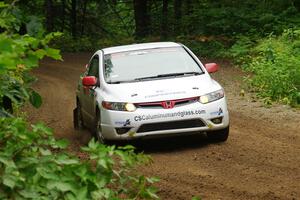 Sebastian Salgado / Christian Hidalgo Honda Civic on SS5, Steamboat II.