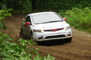 Sebastian Salgado / Christian Hidalgo Honda Civic on SS5, Steamboat II.