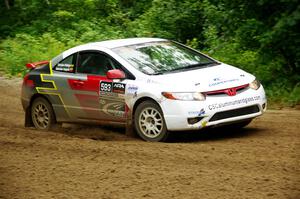 Sebastian Salgado / Christian Hidalgo Honda Civic on SS5, Steamboat II.