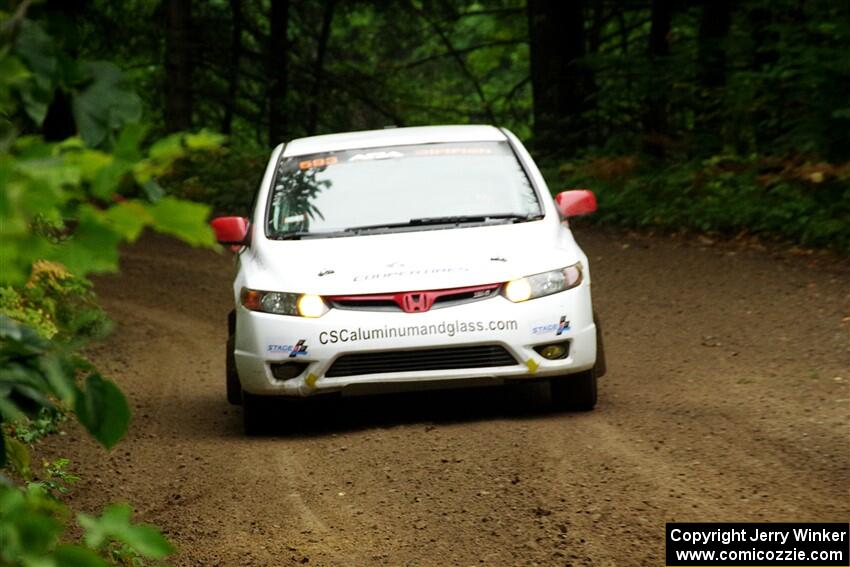 Sebastian Salgado / Christian Hidalgo Honda Civic on SS5, Steamboat II.