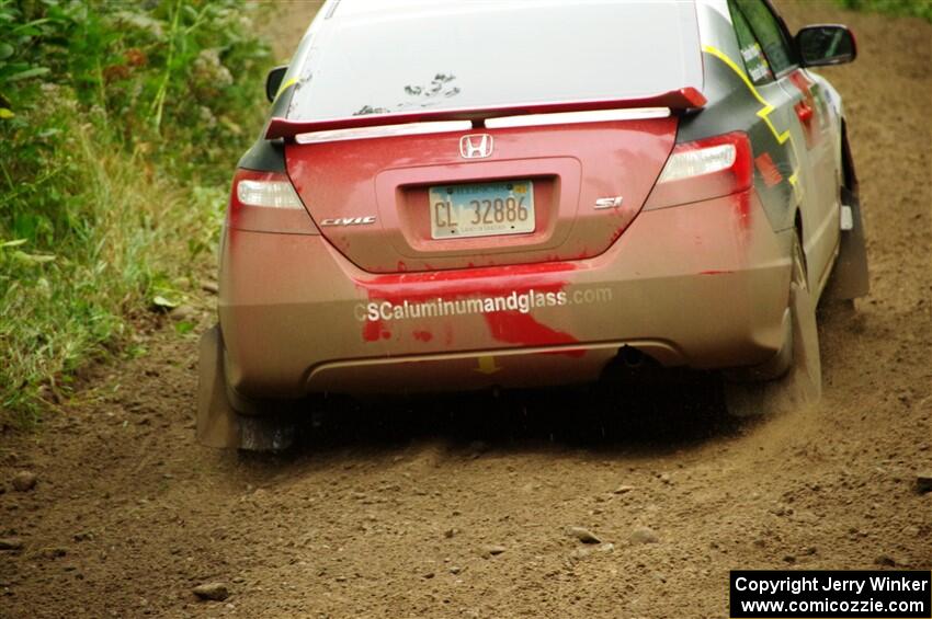 Sebastian Salgado / Christian Hidalgo Honda Civic on SS5, Steamboat II.