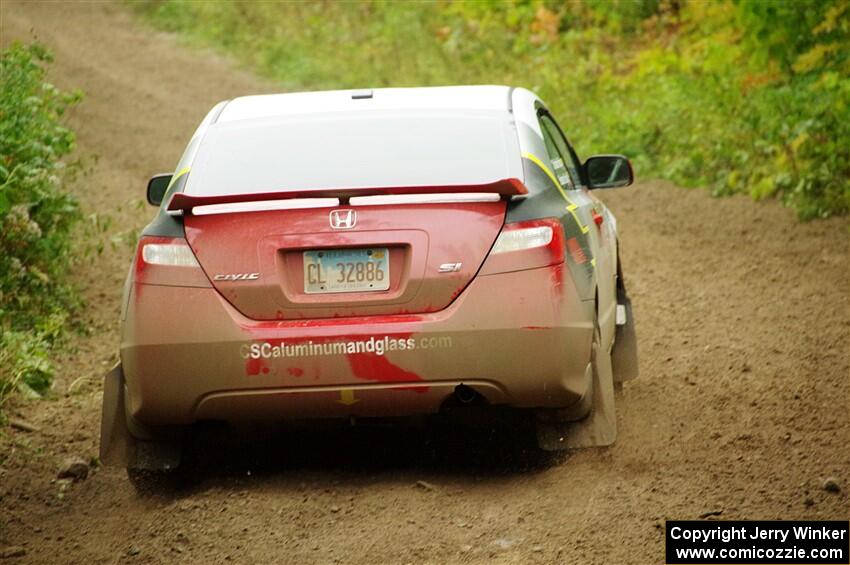 Sebastian Salgado / Christian Hidalgo Honda Civic on SS5, Steamboat II.