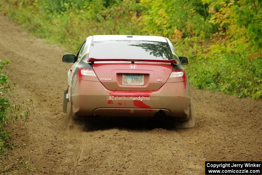 Sebastian Salgado / Christian Hidalgo Honda Civic on SS5, Steamboat II.