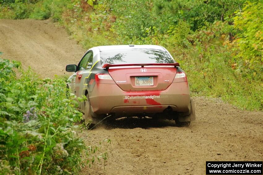 Sebastian Salgado / Christian Hidalgo Honda Civic on SS5, Steamboat II.