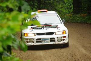 Richard Donovan / Greg Donovan Subaru Impreza on SS5, Steamboat II.