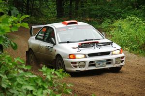 Richard Donovan / Greg Donovan Subaru Impreza on SS5, Steamboat II.