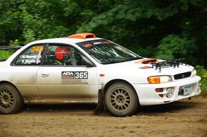 Richard Donovan / Greg Donovan Subaru Impreza on SS5, Steamboat II.