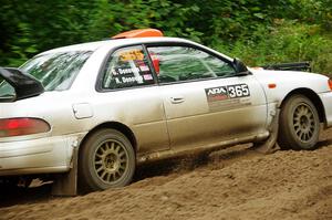 Richard Donovan / Greg Donovan Subaru Impreza on SS5, Steamboat II.