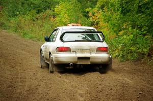 Richard Donovan / Greg Donovan Subaru Impreza on SS5, Steamboat II.