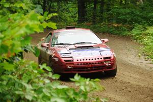 Al Dantes, Jr. / Andrew Sims Mazda RX-7 LS on SS5, Steamboat II.