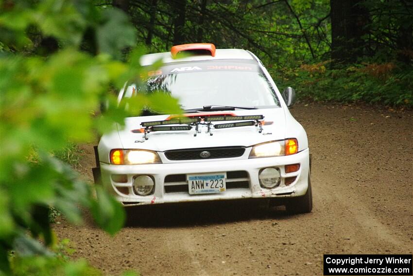 Richard Donovan / Greg Donovan Subaru Impreza on SS5, Steamboat II.