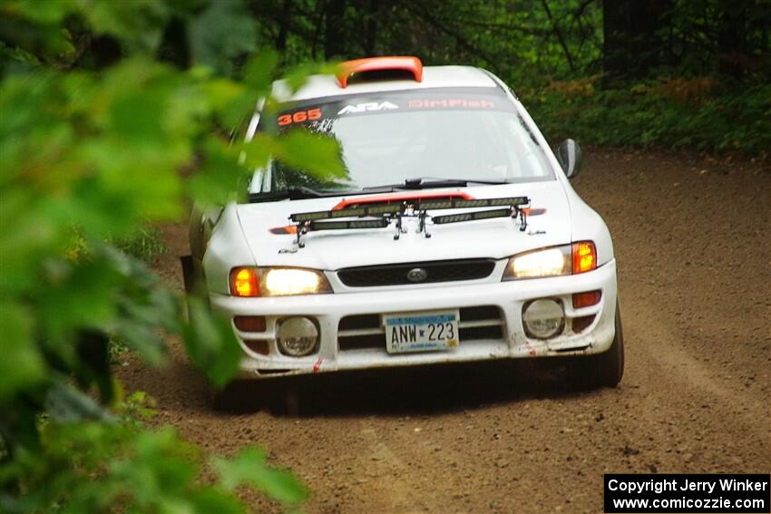 Richard Donovan / Greg Donovan Subaru Impreza on SS5, Steamboat II.