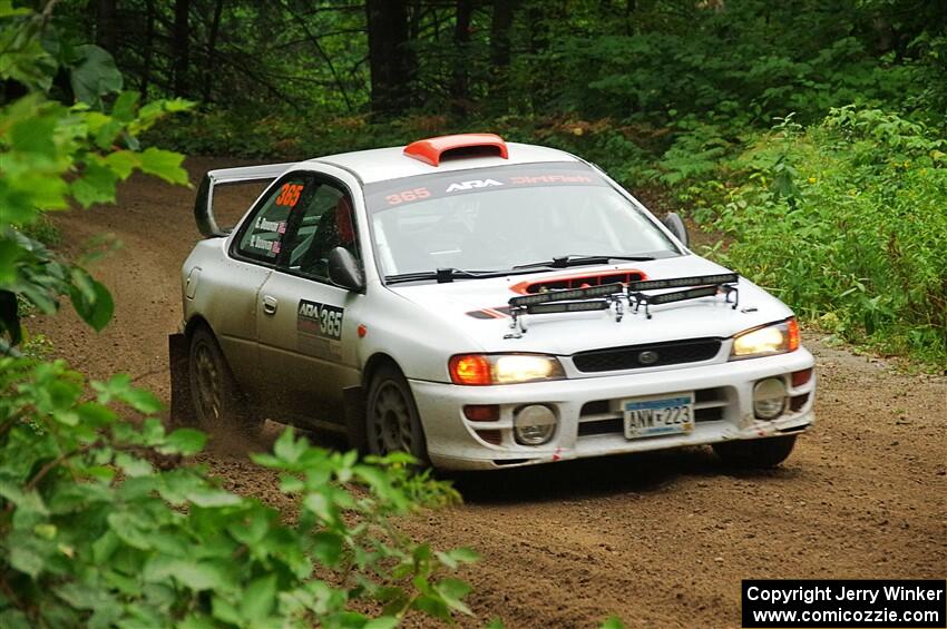 Richard Donovan / Greg Donovan Subaru Impreza on SS5, Steamboat II.