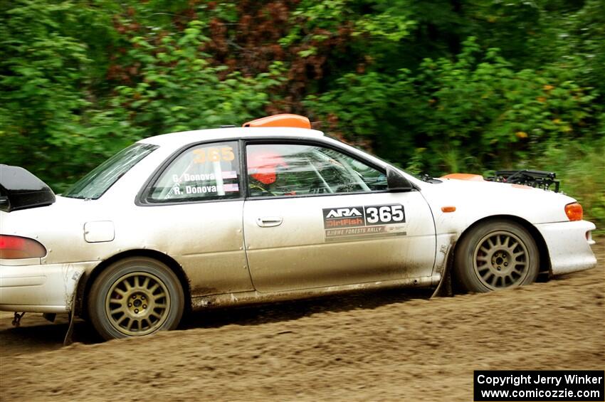 Richard Donovan / Greg Donovan Subaru Impreza on SS5, Steamboat II.