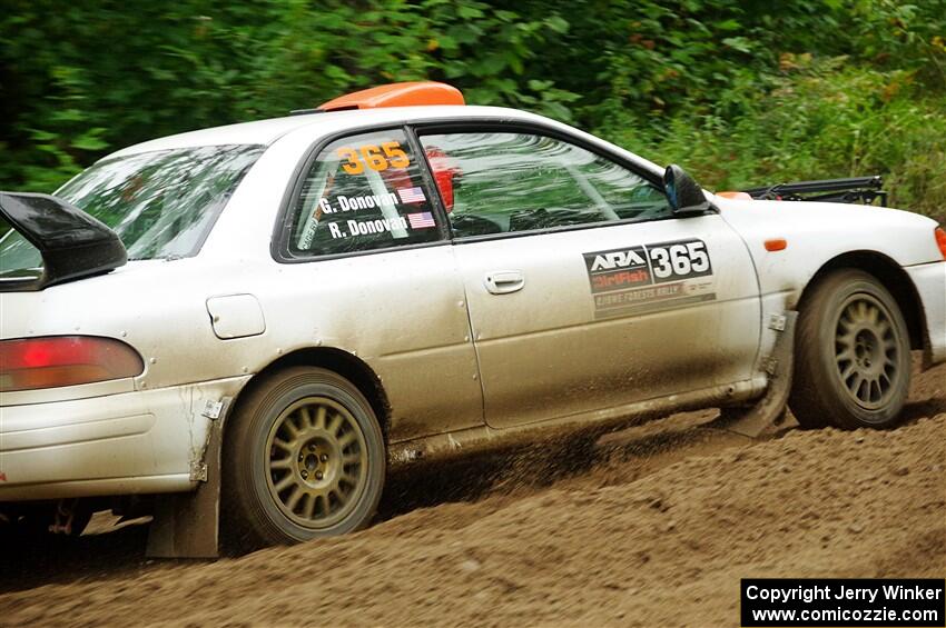 Richard Donovan / Greg Donovan Subaru Impreza on SS5, Steamboat II.