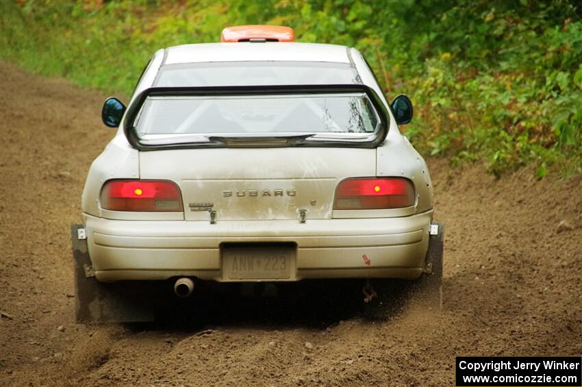 Richard Donovan / Greg Donovan Subaru Impreza on SS5, Steamboat II.