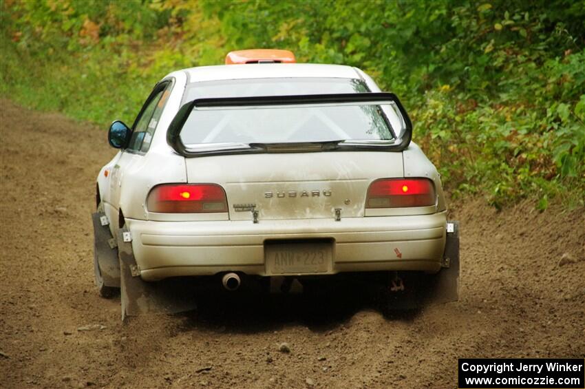 Richard Donovan / Greg Donovan Subaru Impreza on SS5, Steamboat II.