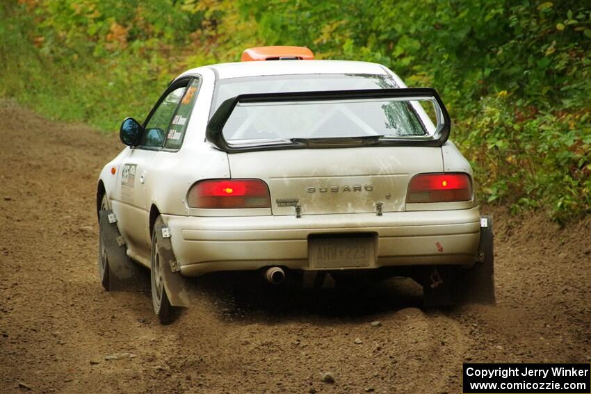 Richard Donovan / Greg Donovan Subaru Impreza on SS5, Steamboat II.