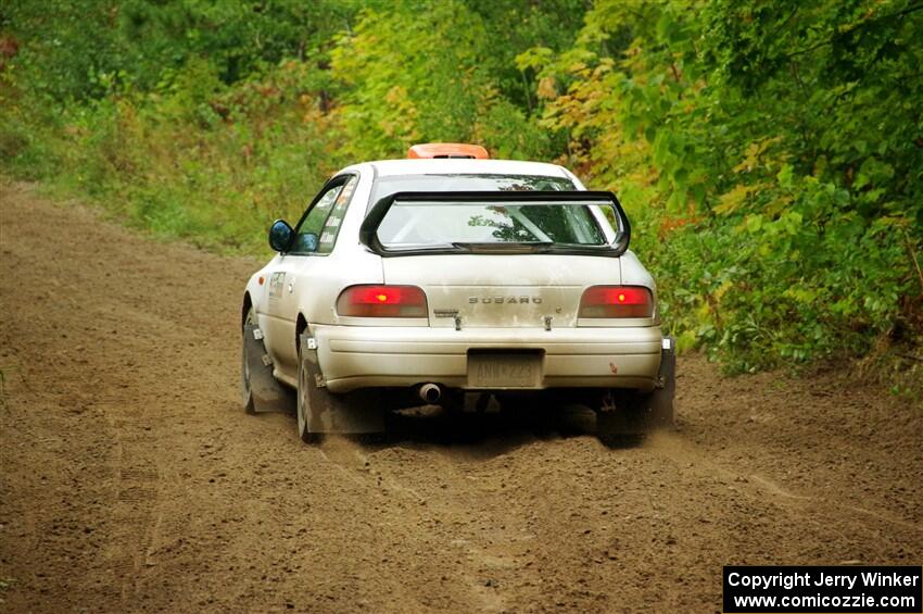 Richard Donovan / Greg Donovan Subaru Impreza on SS5, Steamboat II.