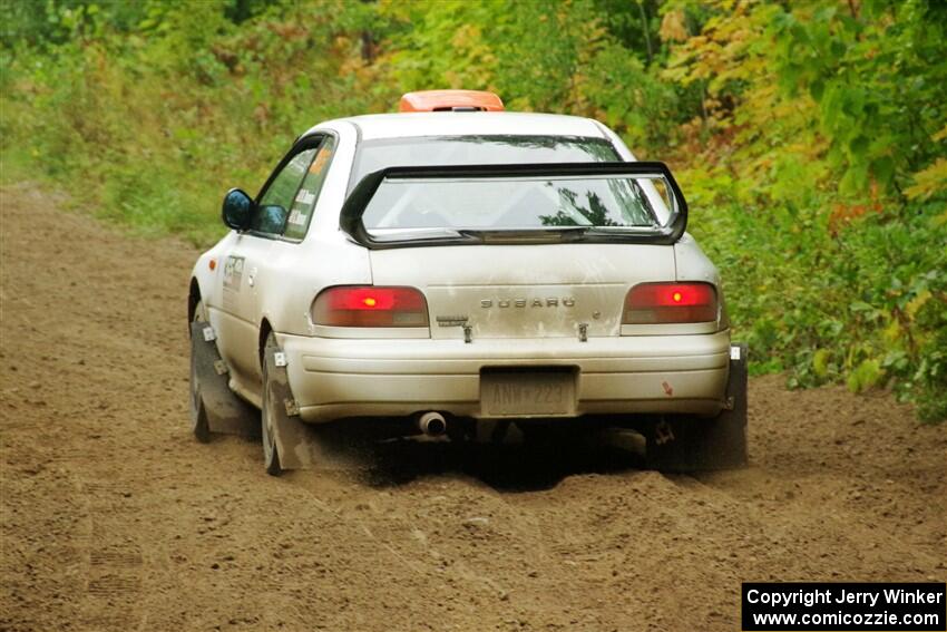 Richard Donovan / Greg Donovan Subaru Impreza on SS5, Steamboat II.