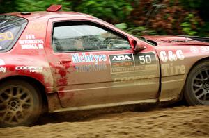 Al Dantes, Jr. / Andrew Sims Mazda RX-7 LS on SS5, Steamboat II.