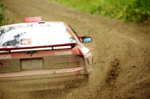 Al Dantes, Jr. / Andrew Sims Mazda RX-7 LS on SS5, Steamboat II.