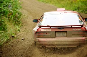 Al Dantes, Jr. / Andrew Sims Mazda RX-7 LS on SS5, Steamboat II.