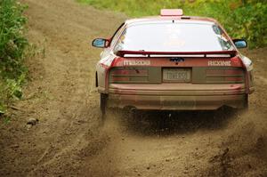 Al Dantes, Jr. / Andrew Sims Mazda RX-7 LS on SS5, Steamboat II.